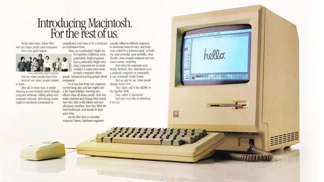 Introduction of the Macintosh