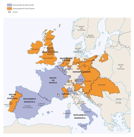 Portugal i Savoia es van adherir a l'Aliança.