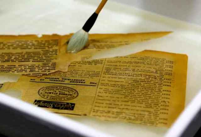 restauración de documentos