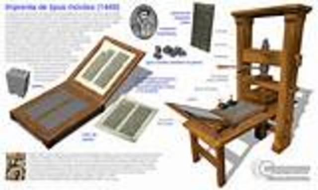 Gutengerg y la Imprenta