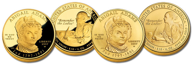 Abigail Adams Spouce Coin