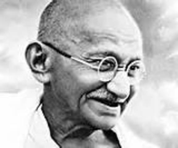 Date of birth of Gandhi