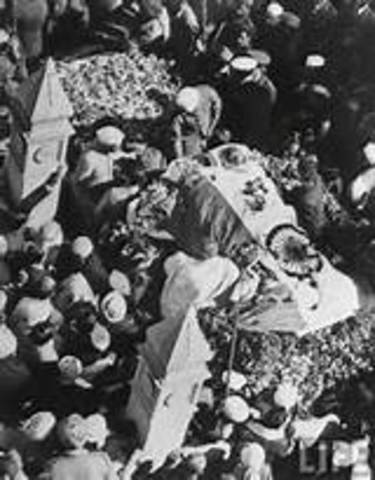 Gandhi was murdered by a hindu extremist.