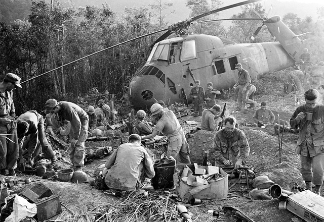 The  First American Battle