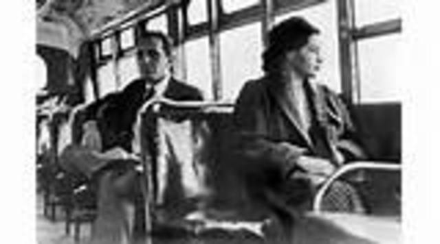 Montgomery, Alabama: Rosa Parks refused to give up her seat on a bus and was arrested