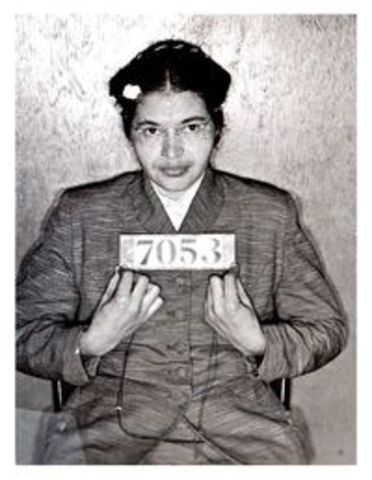 Rosa Parks Arrested