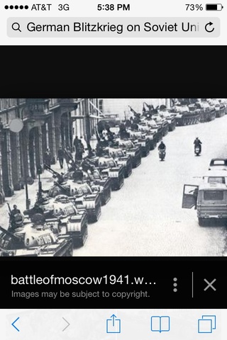 German Blitzkrieg on Soviet Union