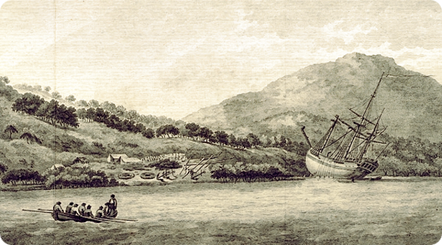 James Cook discovers the Great Barrier Reef.