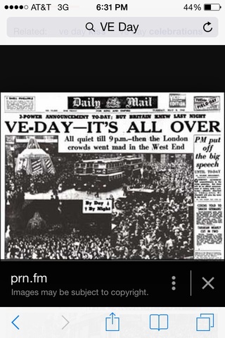 VE day