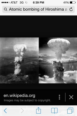 Atomic bombing of Hiroshima and Nagasaki