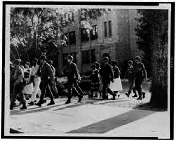 Eisenhower orders desegregation