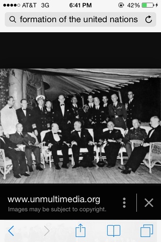 Formation of the U.N.