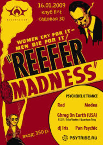 "Reefer Madness" film popularized