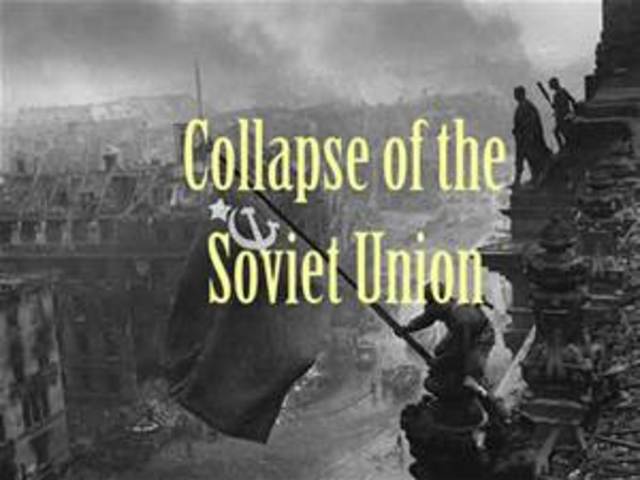 Soviet Union falls