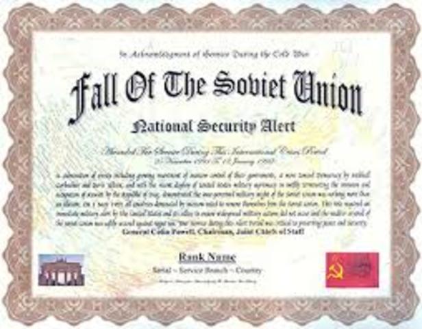 Soviet Union Falls