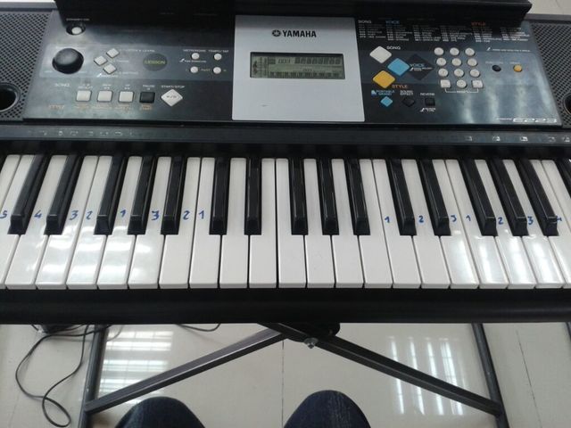 Primera clase de piano