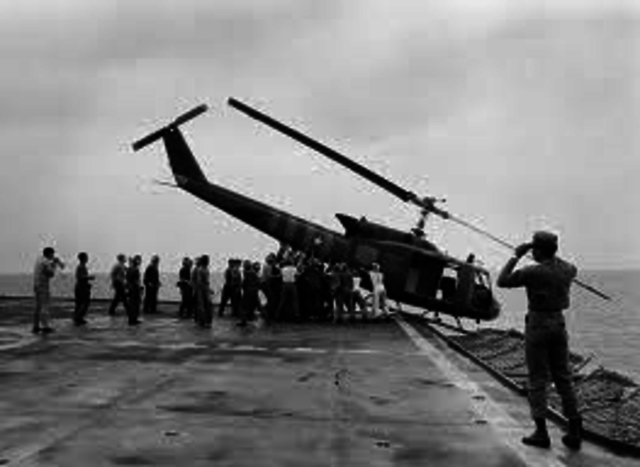 The last U.S. person left Vietnam