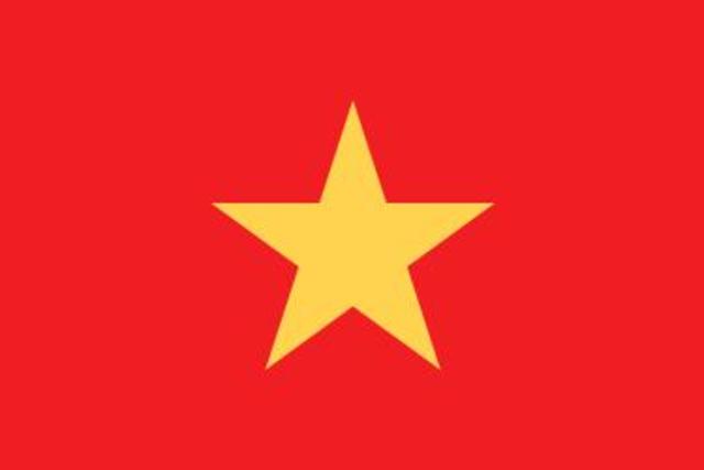 Vietnam was declared an independent country by Ho Chi Minh's forces.