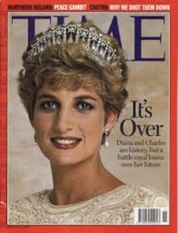 Charles and Diana are divorced.