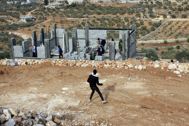 Settlement Construction Begins