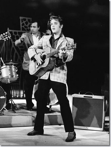 elvis presley appears on the ed Sullivan Show
