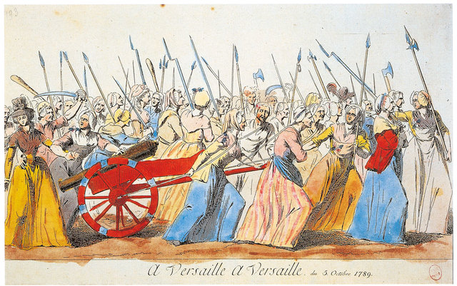 Le donne di Parigi marciano su Versailles