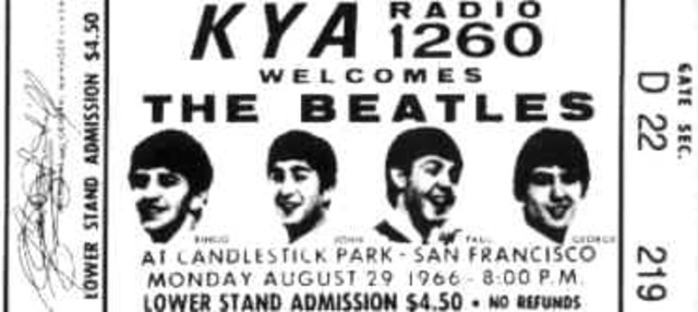 The Beatles perform their final concert.