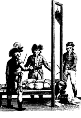 Robespierre viene ghigliottinato