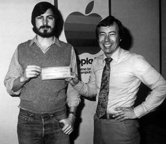 Jobs founded Apple with Wozniak
