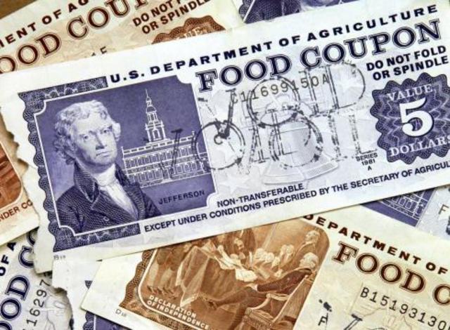 Food Stamps are 1st issued.