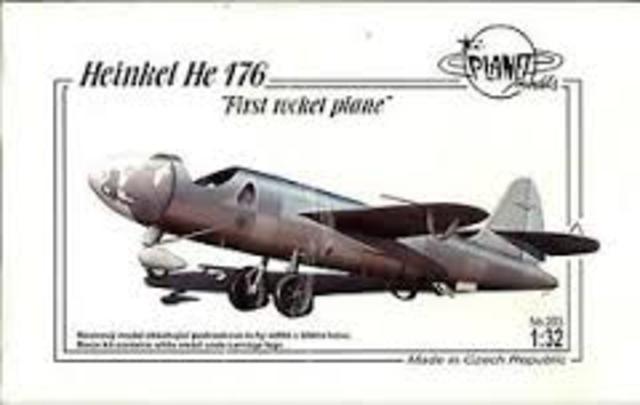 Test flight of 1st Rocket Plane using liquid propellants.