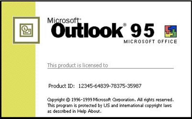 Microsoft Outlook 95