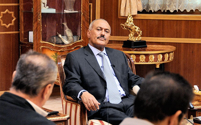 Yemen's President: Saleh-Injured in Assasination Attempt