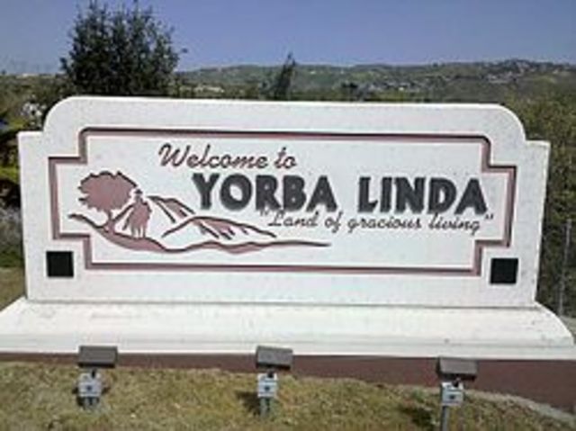 Richard Nixon was born in Yorba Linda, California