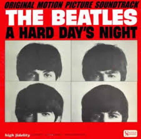 The Beatles release their first film, A Hard Day's Night.
