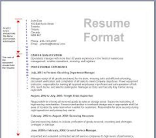 Made a resume