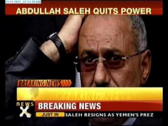 Yemen's President Saleh Officially Resigns