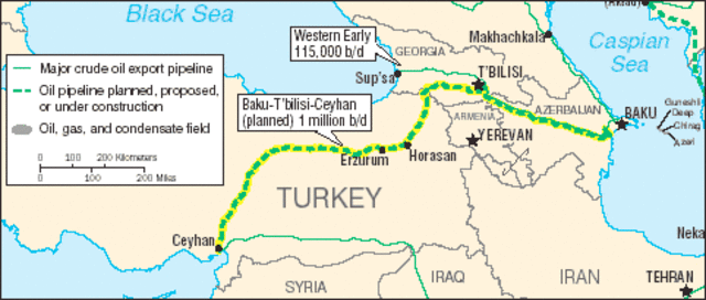 Baku-Tbilisi-Ceyhan oil