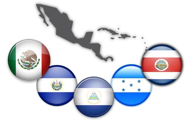 Centroamérica - México (Costa Rica, El Salvador, Guatemala, Honduras y Nicaragua )