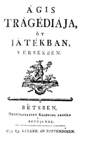 Bessenyei György: Ágis tragédiája