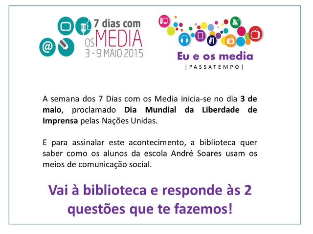 Eu e os Media