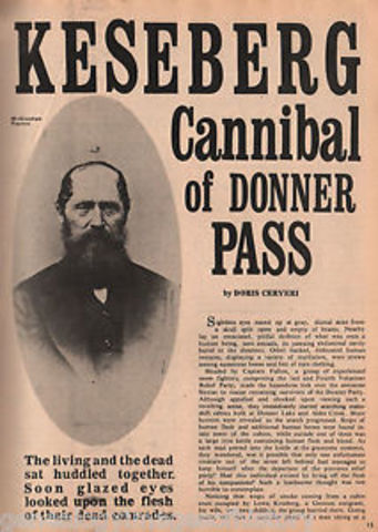 Lewis Keseberg's Life Afterward