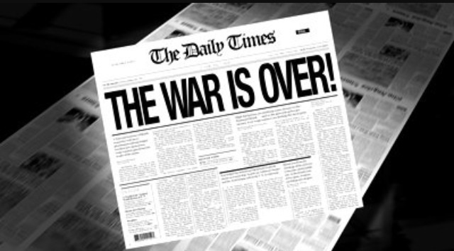 The War is Over