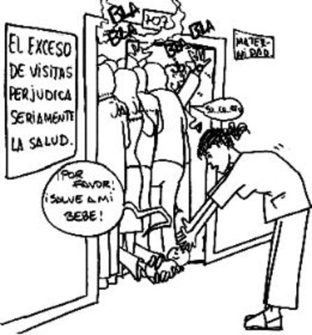 visitando a la familia