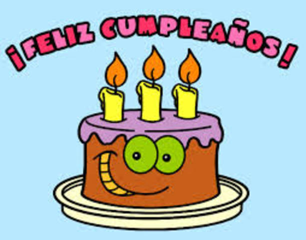 cumpleaños  con mi papa