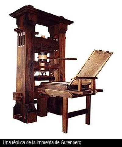 IMPRESIÓN DE PRENSA EN GUTENBERG