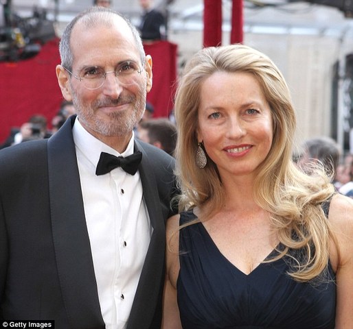 Steve was millionare, he got married with Laurene Powell and they had children.