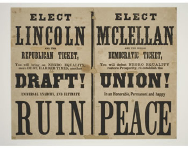 Lincoln Wins Re-election