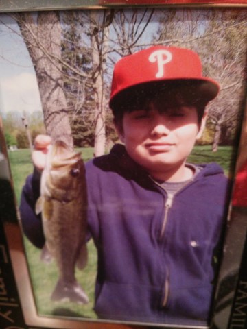 Empecé a pescar mucho a los diez años.