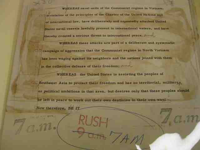 Repeal of Tonkin Gulf